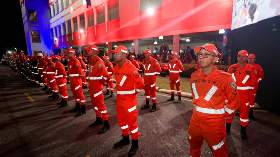 Governadora Hana Ghassan oficializa a maior promoção da história do Corpo de Bombeiros, para 580 militares